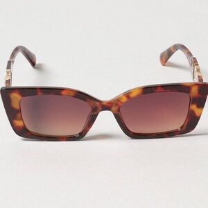5/$25 Tortoise Shell Bold Cat Eye Sunglasses